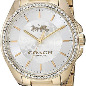 NWT COACH Women's Watch- Gold Plated
